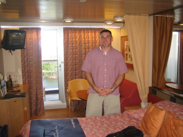 Our actual stateroom!