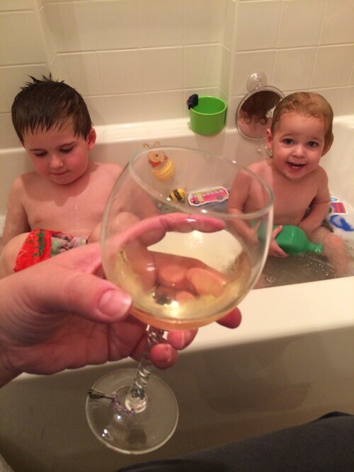 wine bath