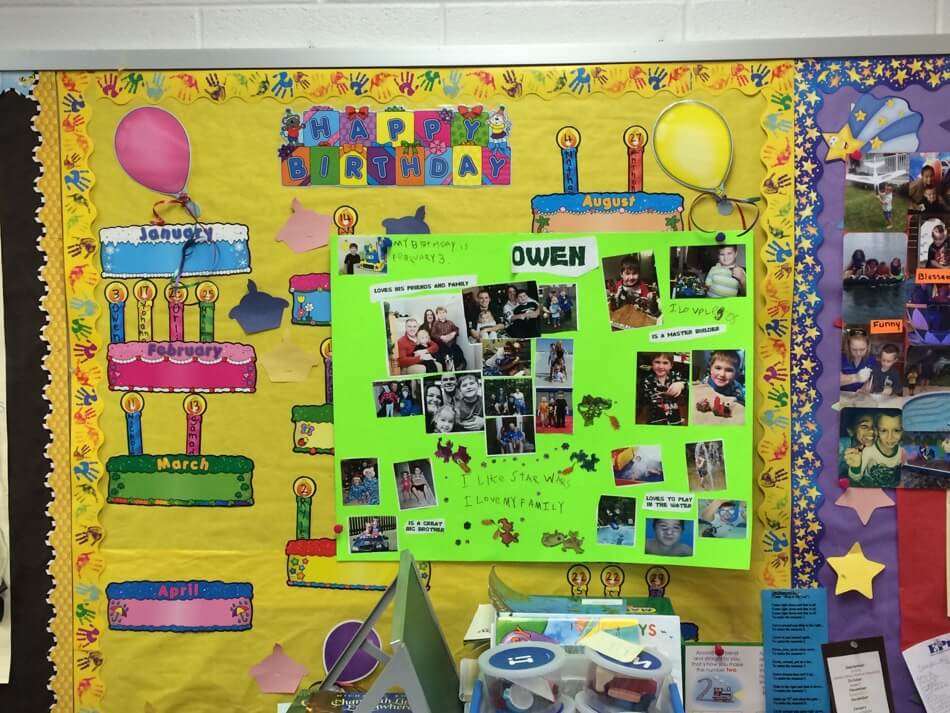 Owen's SotW poster on display
