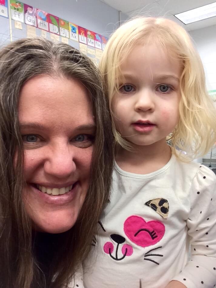 mom and Katie selfie